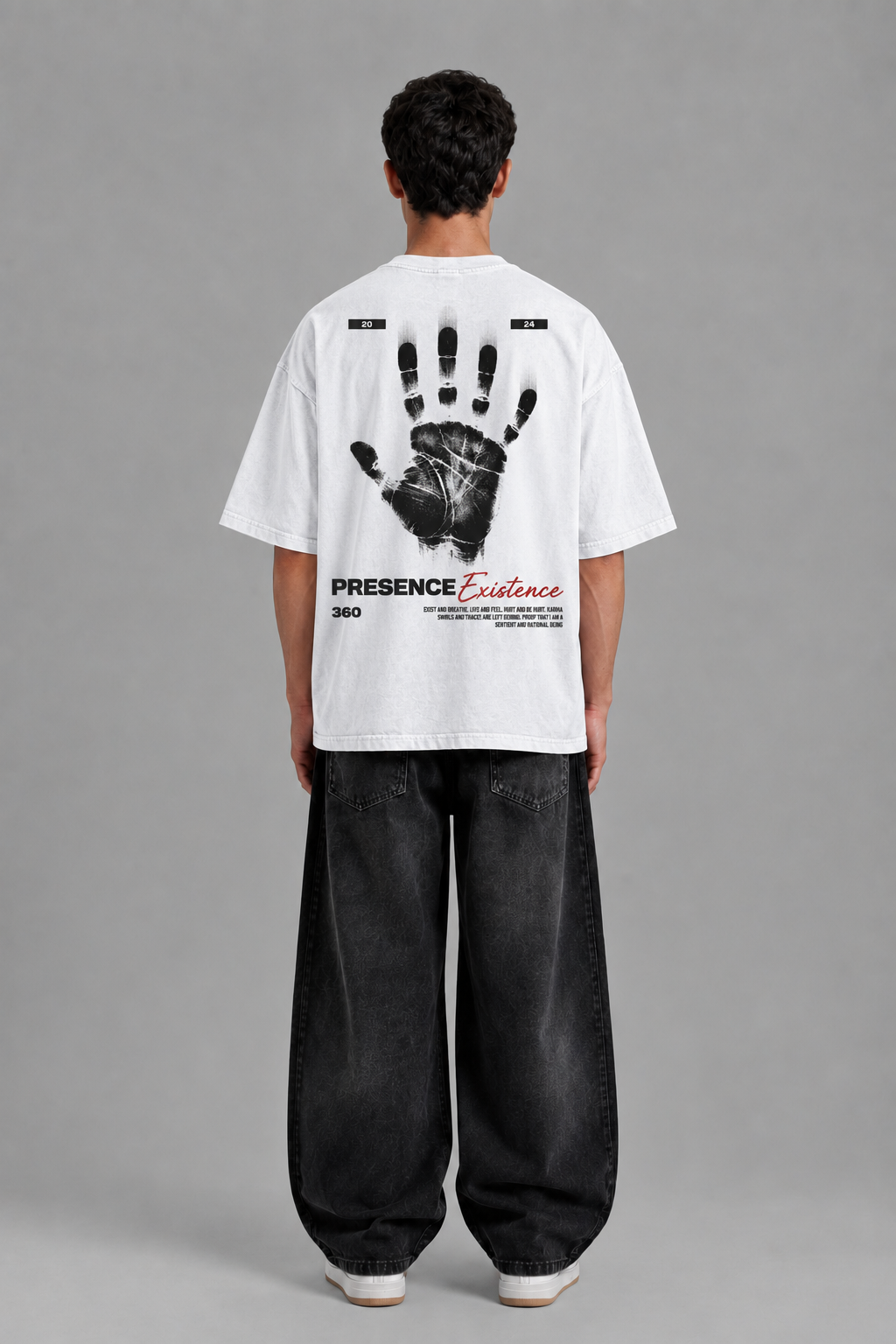 Presense Existence Drop Shoulder T-Shirt | Al-Raqiq