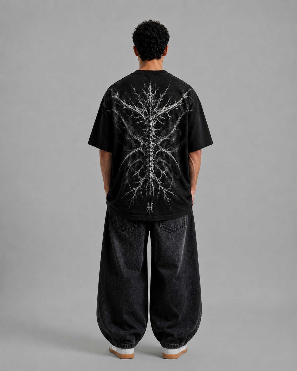 Lightning Root Oversized Graphic T-Shirt – Al-Raqiq